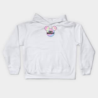 cast member tie dye Kids Hoodie